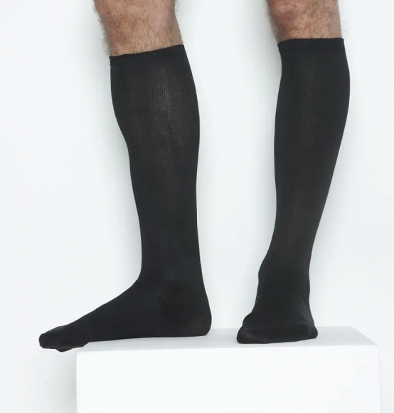 Гольфы мужские антиварикозные (1 класс компр.) (Ergoforma), 312 Черный, №2 Гольфы мужские антиварикозные (1 класс компр.) (Ergoforma), 312 Черный, №2
