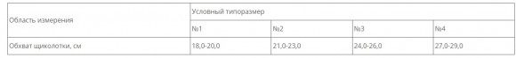 Повязка-носок эластомерная для фиксации голеностопного сустава,Смоленский трикотаж,ПнГс  Белый, №2
