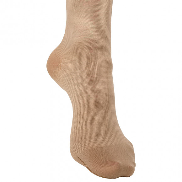 Гольфы женские, плотные, с мультифиброй, закрытый мысок, 2 класс, (ORTO), 4322 XXL, LONG, Черный