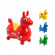 Мяч для занятий ЛФК  (ORTO), Rody Красный