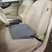 Ортопедическая подушка с откосом на сиденье "SPECTRA SEAT", (Трелакс), П 17 Серый